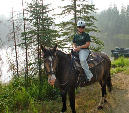 horseback riding in Alaska