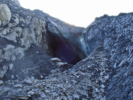 the ice cave