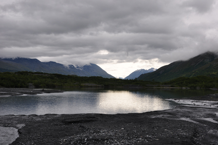 a quick stroll beside the lake