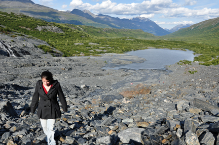 see the red spot - that's a person