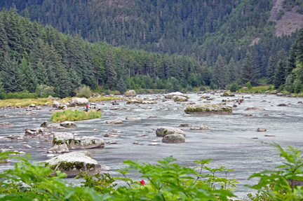 lots of people fishing