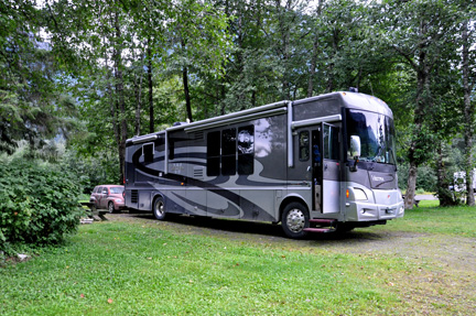 the new yard of the two RV Gypsies