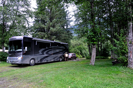 the new yard of the two RV Gypsies