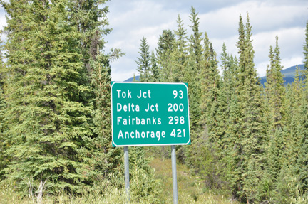 mileage sign