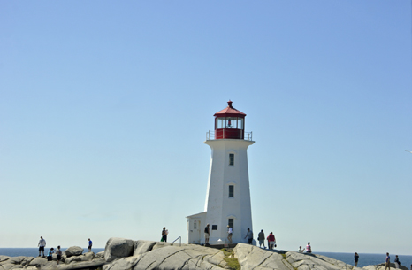 the Lighthouse at Peggy's Cove