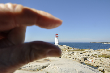 the Lighthouse at Peggy's Cove