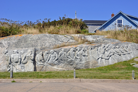 The Fishermen's Memorial at Peggy's Cove