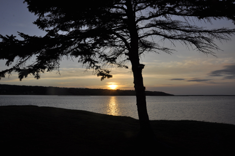 Sunset photos at Hyclass Ocean Campground 