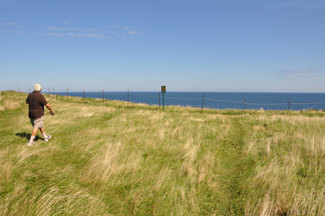 Lee Duquette at Orby Head