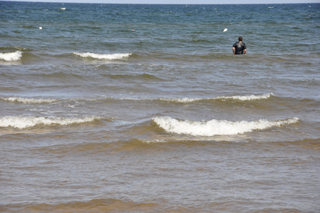 surf at Brackley Beach