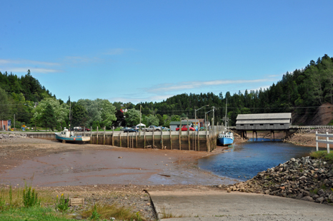 low tide