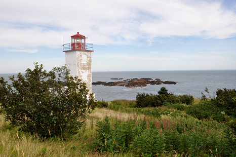  the West Quaco Lighthouse in St. Martins