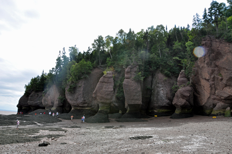 Big Cove as seen from walking on the beach