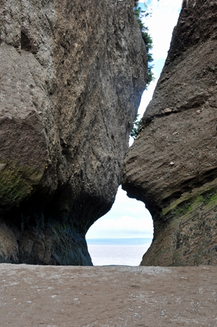 candle formation at Hopewell Rocks