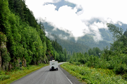 driving scenery 