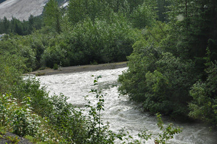 driving scenery - a river