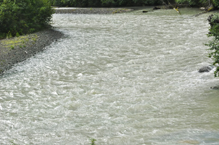 driving scenery - a river