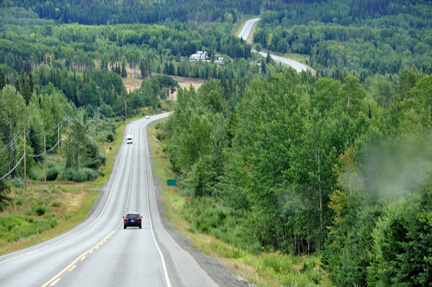 check out the curvy roller coaster road