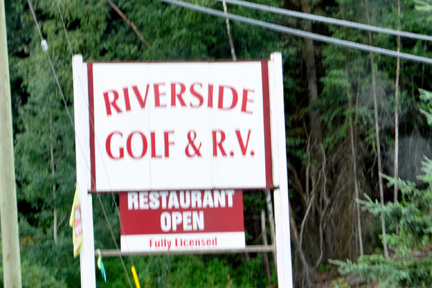 sign - Riverside RV Park