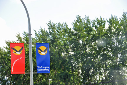 flags - welcome to Vanderhoof BC