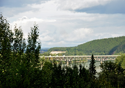 bridge and river