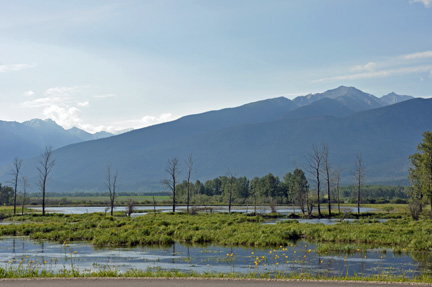 scenery Leaving McBride the next day