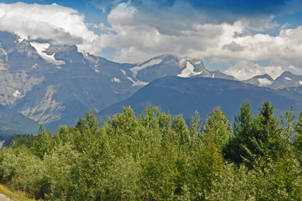 breathtaking mountains in Robson Valley, BC