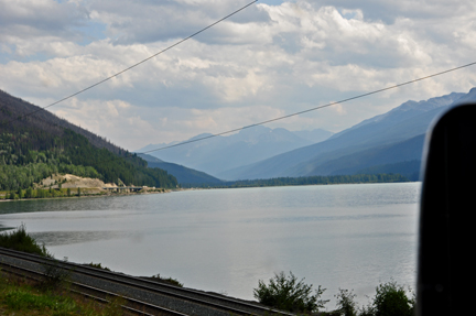 driving towards Robson Valley, BC