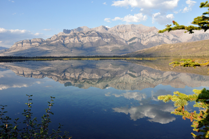  Talbot Lake reflections