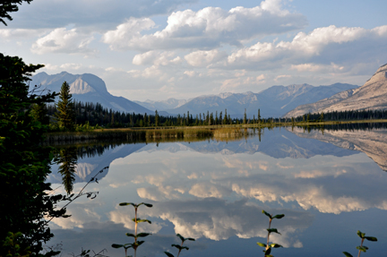  Talbot Lake reflections