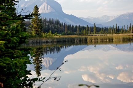  Talbot Lake reflections