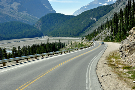 curvy road