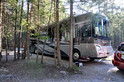 the new yard of the two RV Gypsies