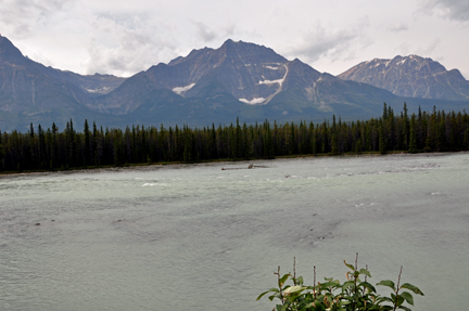 Mount Fryatt and river