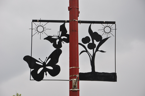 SIGNS ON LIGHTPOLES IN DAWSON CREEK