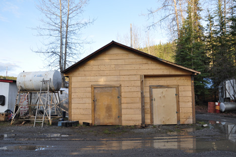 Sikanni River RV Park  generator building