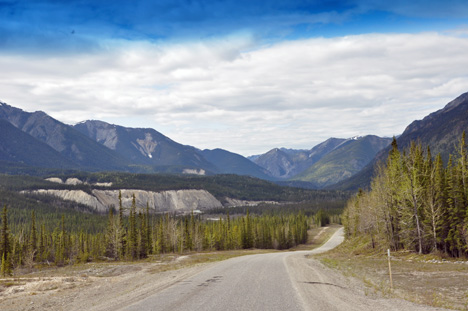 mountain near Summit Lake