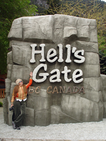 Karen Duquette at Hell's Gate