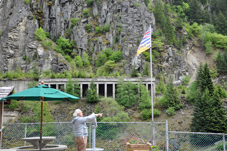 lee and the British Columbia flag