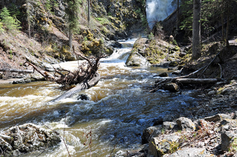 The first look at Hixon Falls