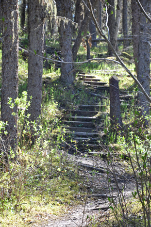 part of the stairs