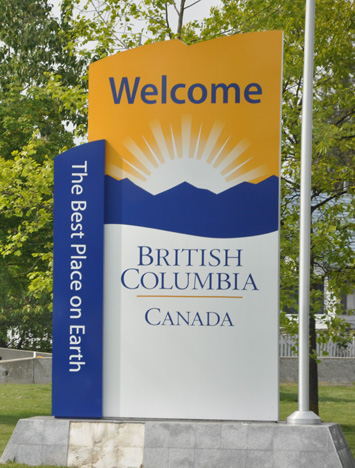welcome to British Columbia Canada