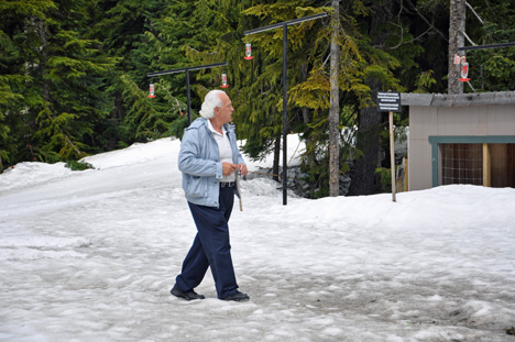 Lee Duquette on Grouse Mountain