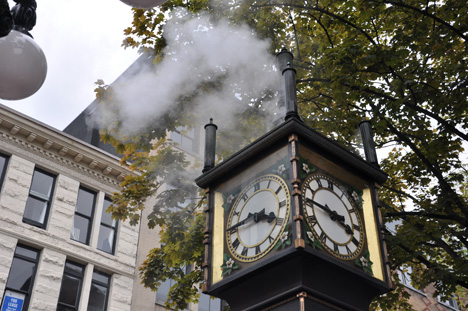 steam clock