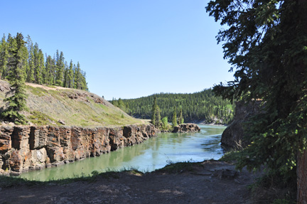 first look at Miles Canyon