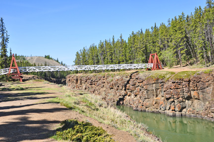 the Robert Lowe Suspension Bridge