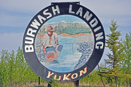 sign - Burwash Landing - Yukon