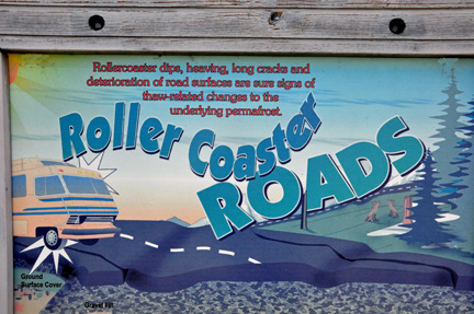 sign - roller coaster road