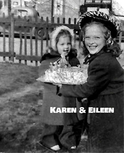 Karen and her older sister, Eileen