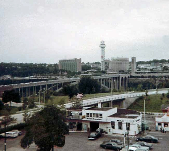 Niagara Falls view from Hotel